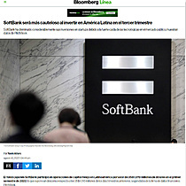 SoftBank ser ms cauteloso al invertir en Amrica Latina en el tercer trimestre